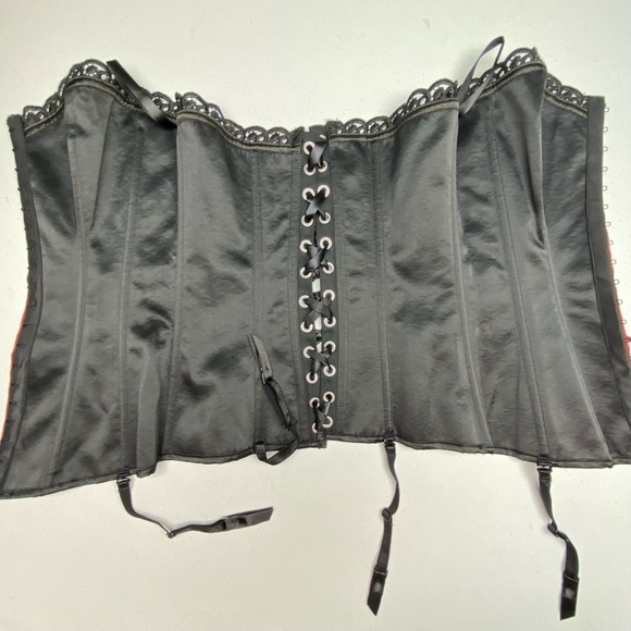 Red Adjustable Corset, O/S AAA121 - Picture 3 of 4